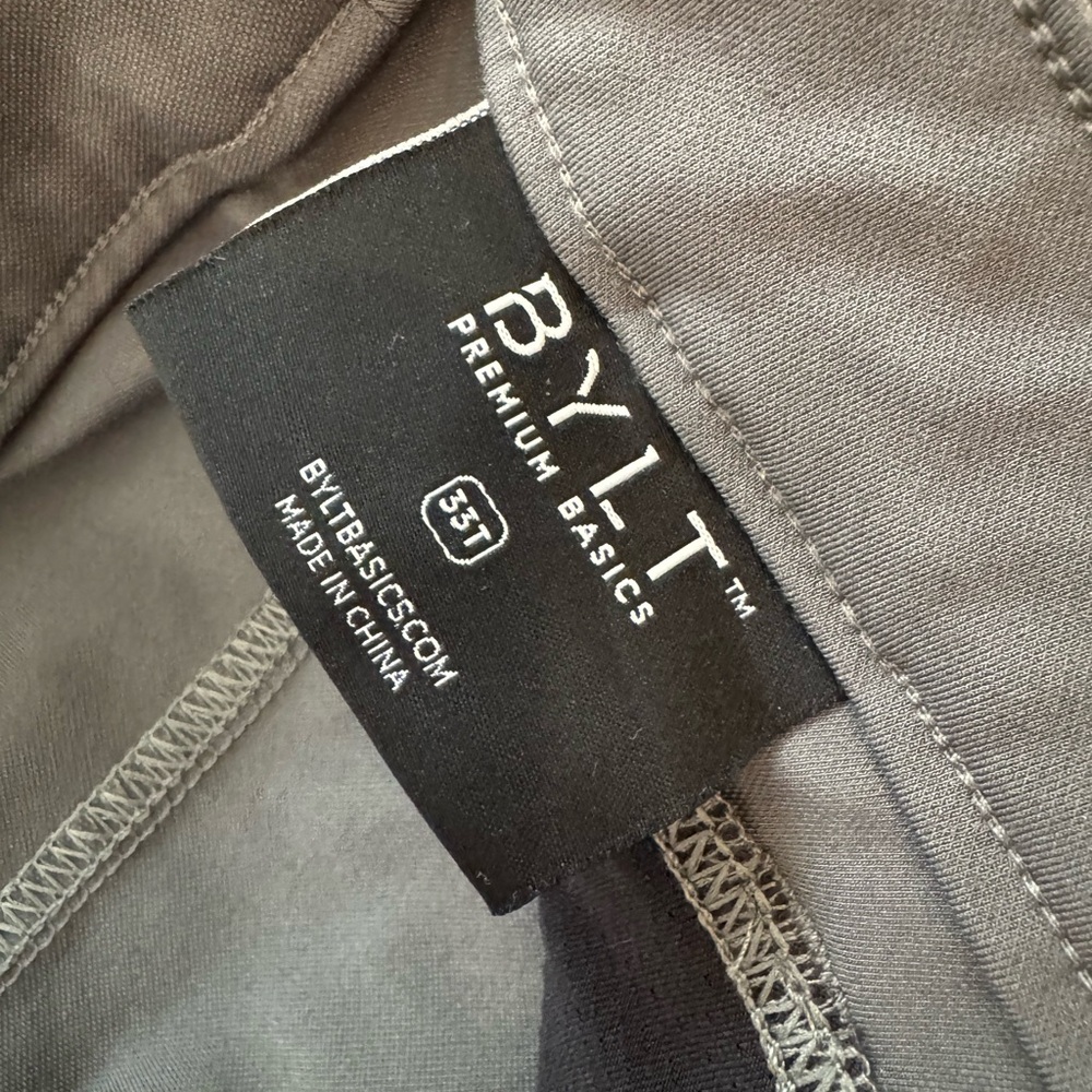 Bylt Basics Charcoal Chinos View 5